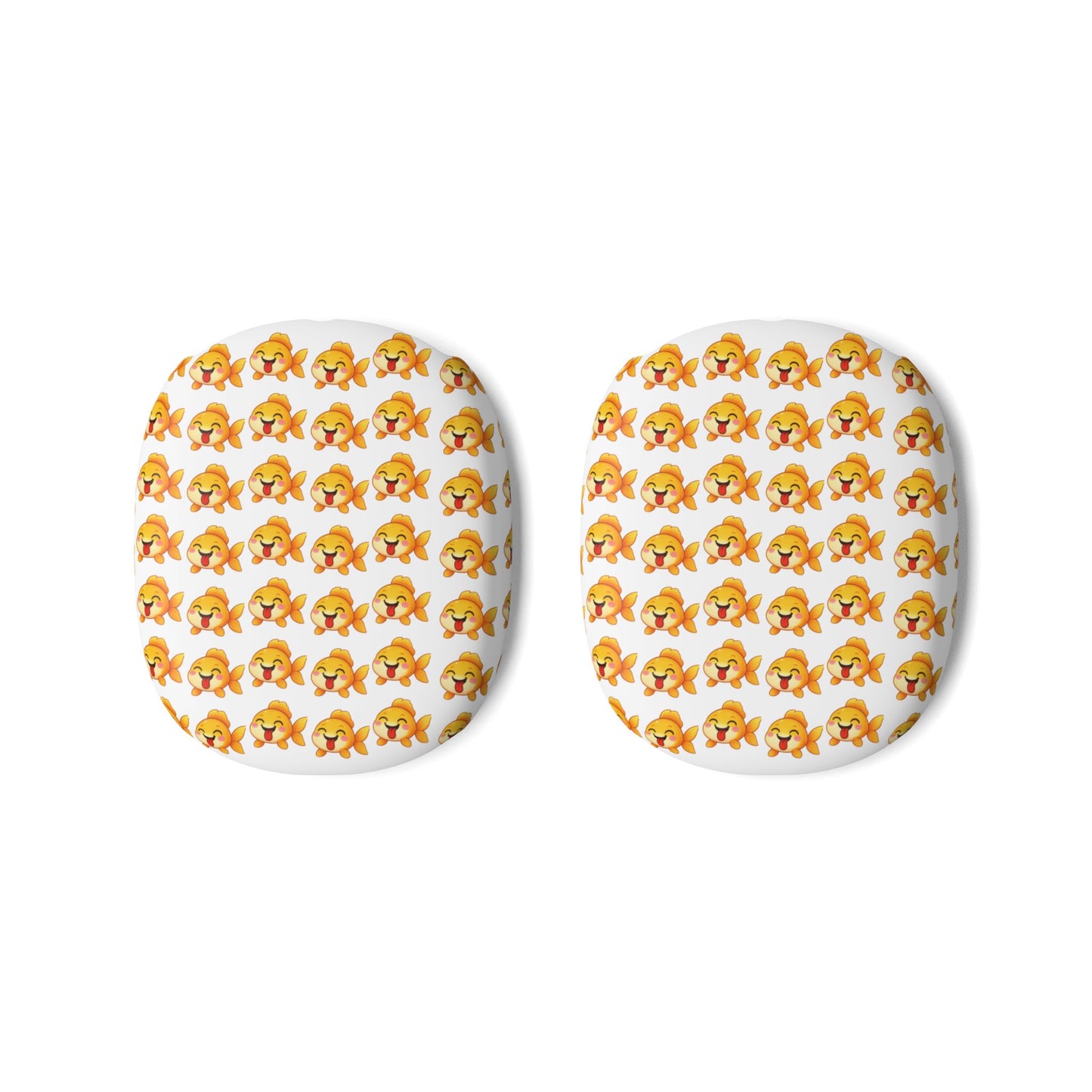 AirPods Max Cases - Cute Goldfish Pattern - Protective Earcup Covers for Pet and Fish Lovers - Fun and Stylish Headphone Accessories