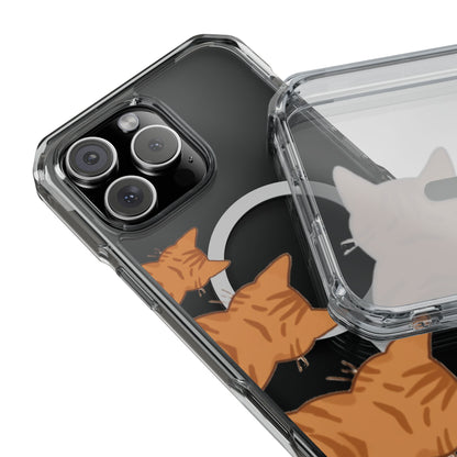 Cat Stack Magnetic | MagSafe® Clear Impact Case