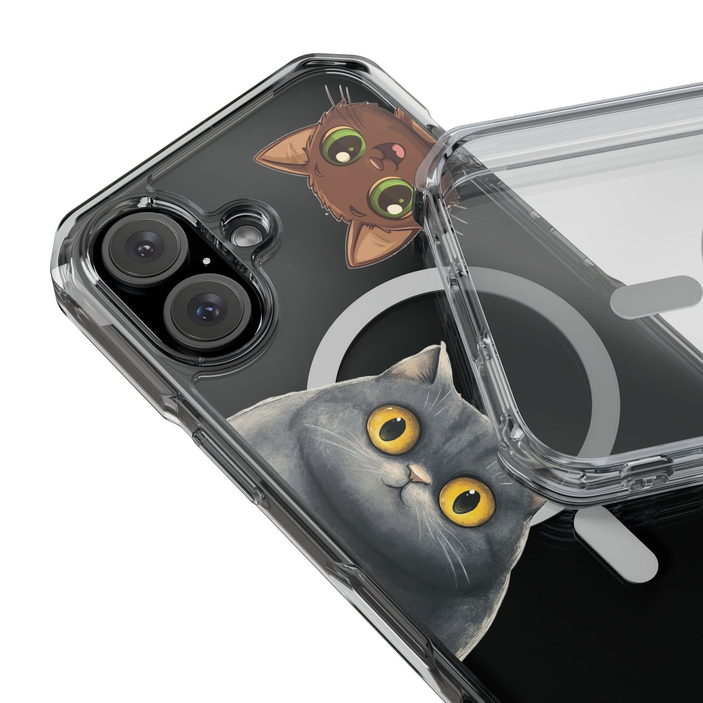 Peek-a-Cat Impact Case | MagSafe® Cute Kitty Design