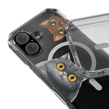 Peek-a-Cat Impact Case | MagSafe® Cute Kitty Design