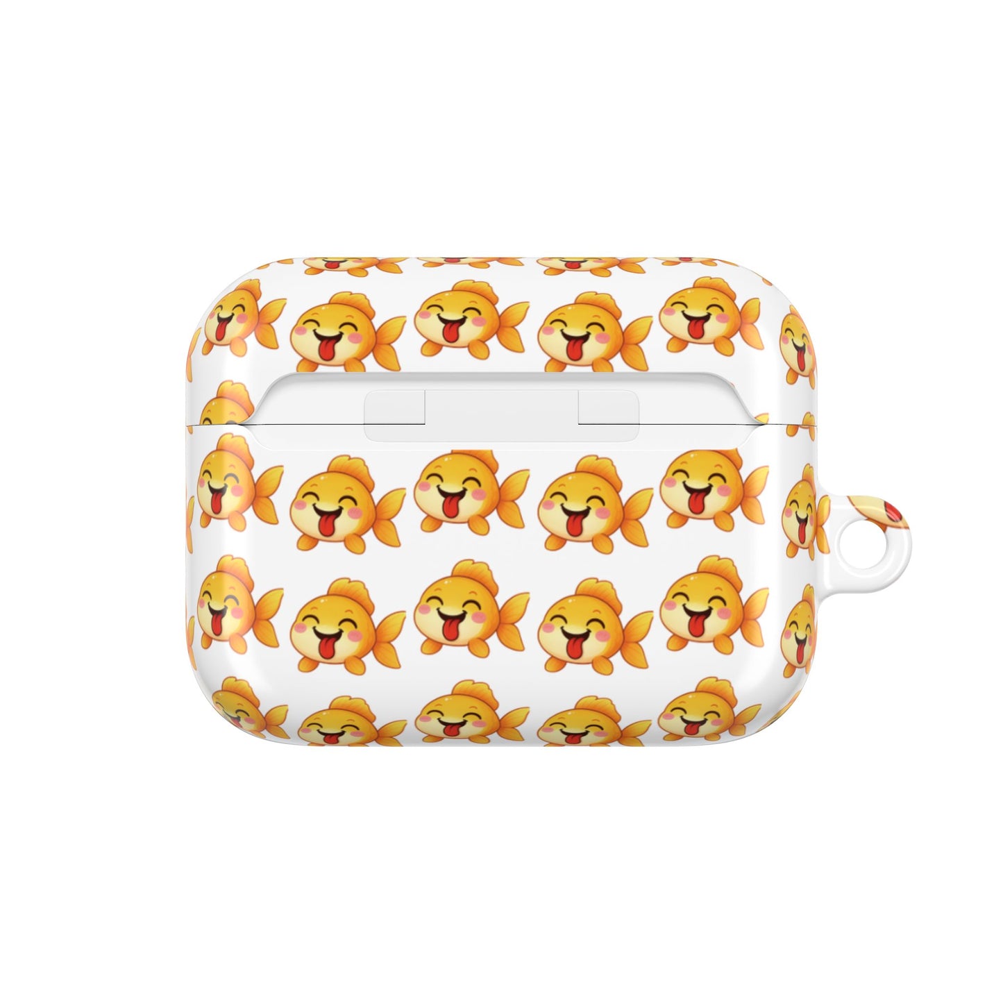 Cute Goldfish AirPods® Case | Protective Fish-Themed Cover for AirPods Pro, Gen 1 & 2 | Funny Orange Fish Pattern | Gift for Pet Lovers