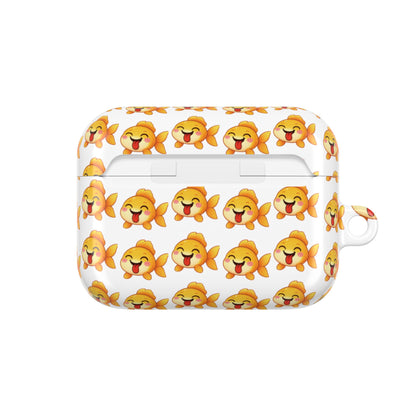 Cute Goldfish AirPods® Case | Protective Fish-Themed Cover for AirPods Pro, Gen 1 & 2 | Funny Orange Fish Pattern | Gift for Pet Lovers