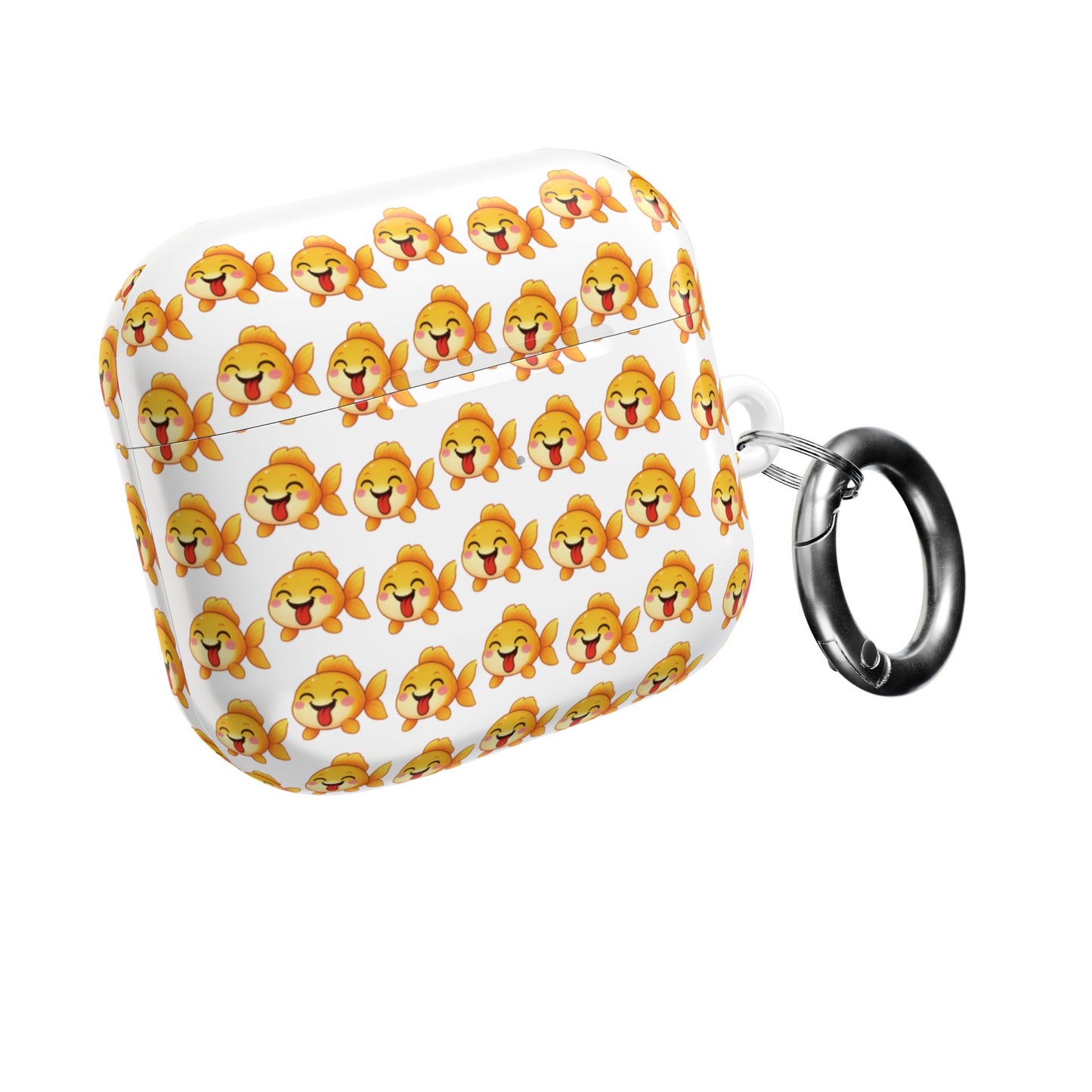 Cute Goldfish AirPods® Case | Protective Fish-Themed Cover for AirPods Pro, Gen 1 & 2 | Funny Orange Fish Pattern | Gift for Pet Lovers
