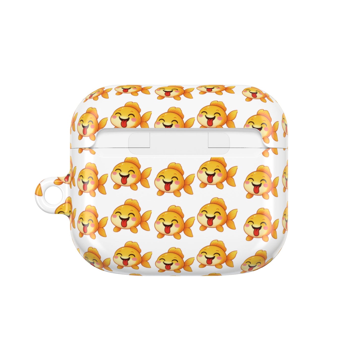 Cute Goldfish AirPods® Case | Protective Fish-Themed Cover for AirPods Pro, Gen 1 & 2 | Funny Orange Fish Pattern | Gift for Pet Lovers