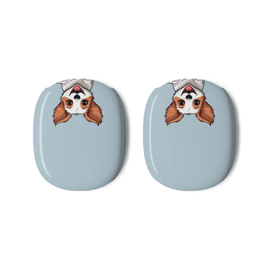 Terrier Puppy AirPods Max Case | Upside-Down Dog Design | Cute Protective Cover for Apple AirPods Max