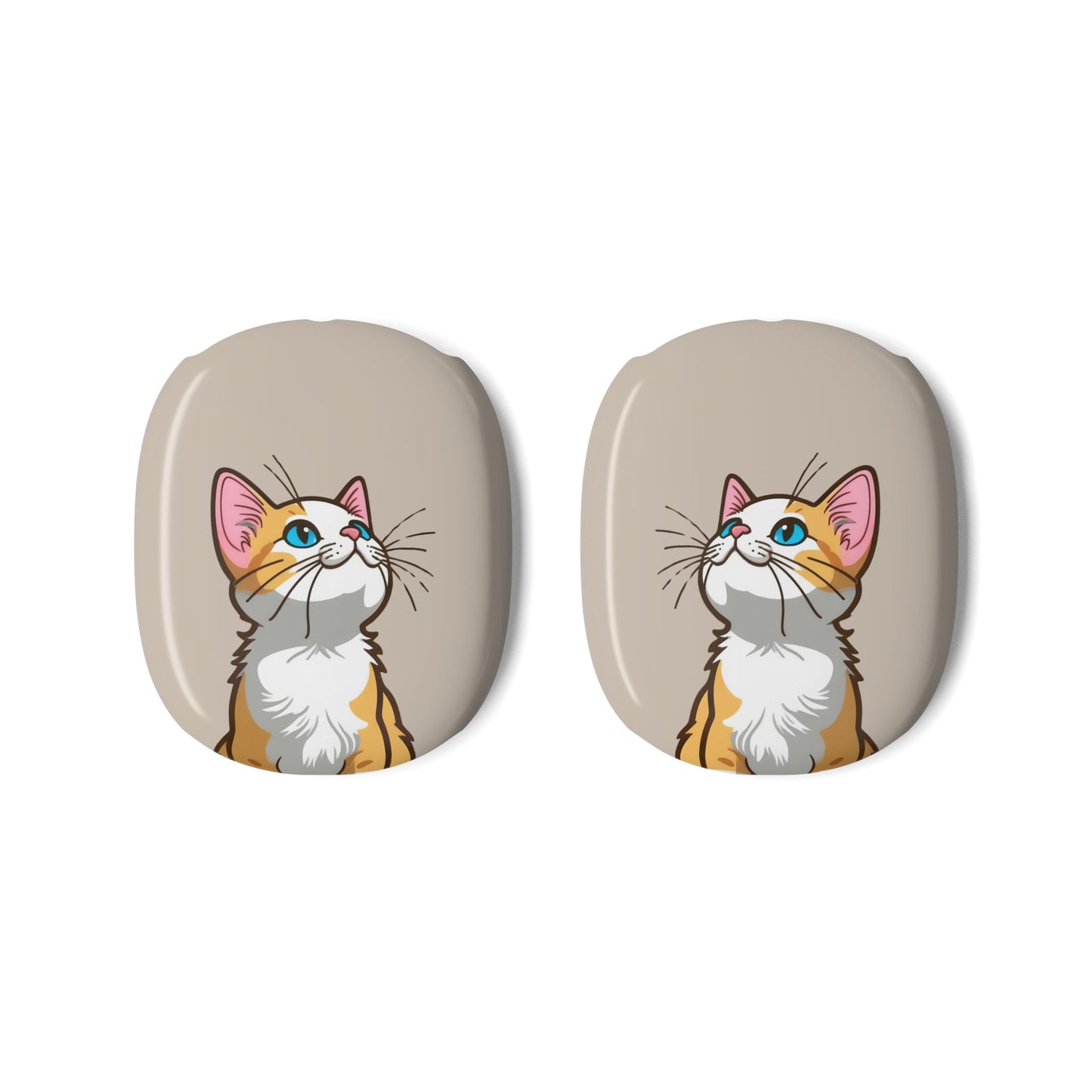 Cute Cat AirPod Max Case, Cat Lover Gift, Airpod Max Accessory, Unique Earphone Case, Fun Cat Design, Kitten Themed - Meow Meow