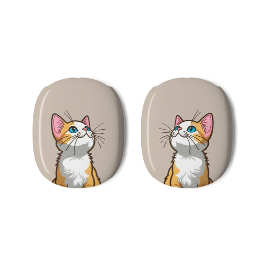 Cute Cat AirPod Max Case, Cat Lover Gift, Airpod Max Accessory, Unique Earphone Case, Fun Cat Design, Kitten Themed - Meow Meow
