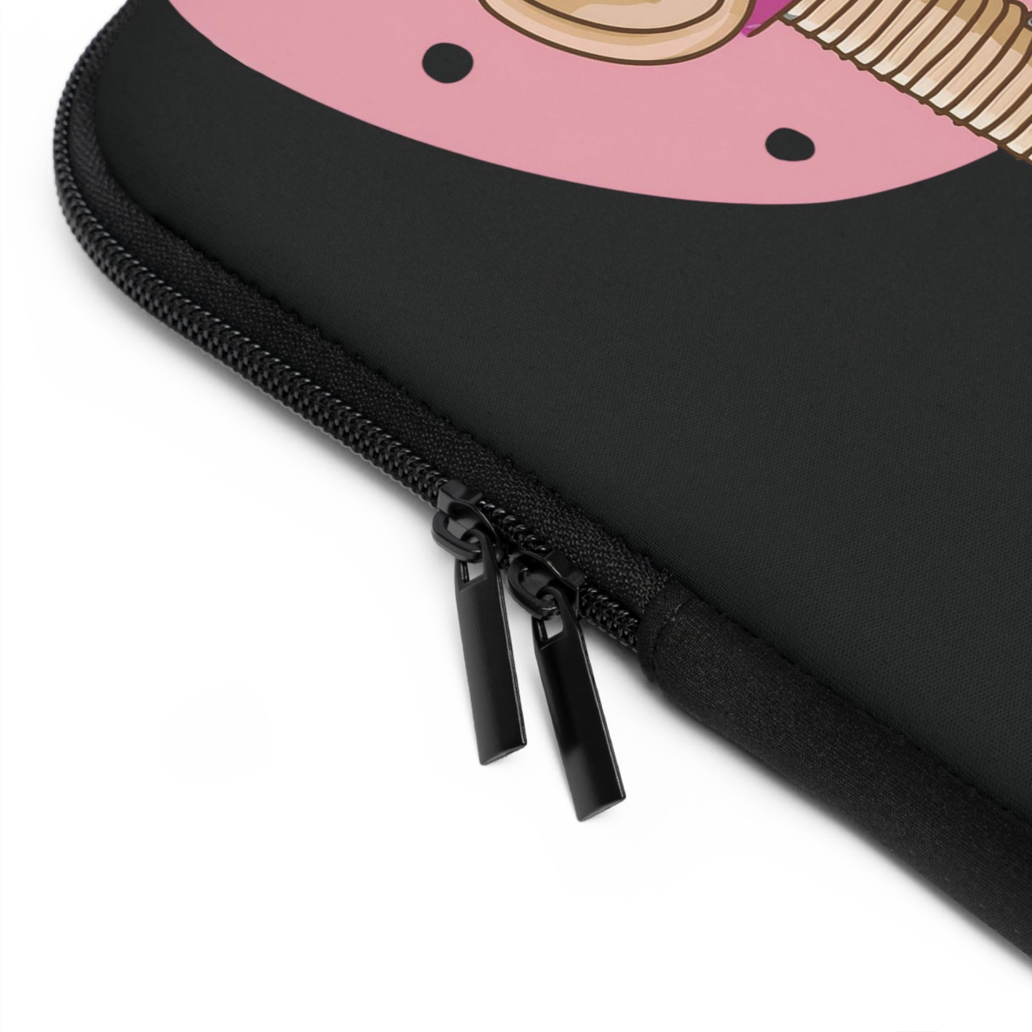 Cute Cat Hugging Scratcher | Laptop Sleeve