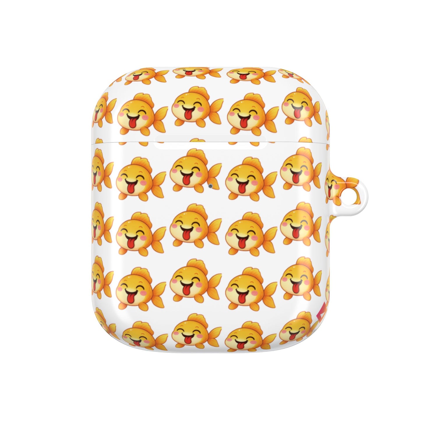 Cute Goldfish AirPods® Case | Protective Fish-Themed Cover for AirPods Pro, Gen 1 & 2 | Funny Orange Fish Pattern | Gift for Pet Lovers