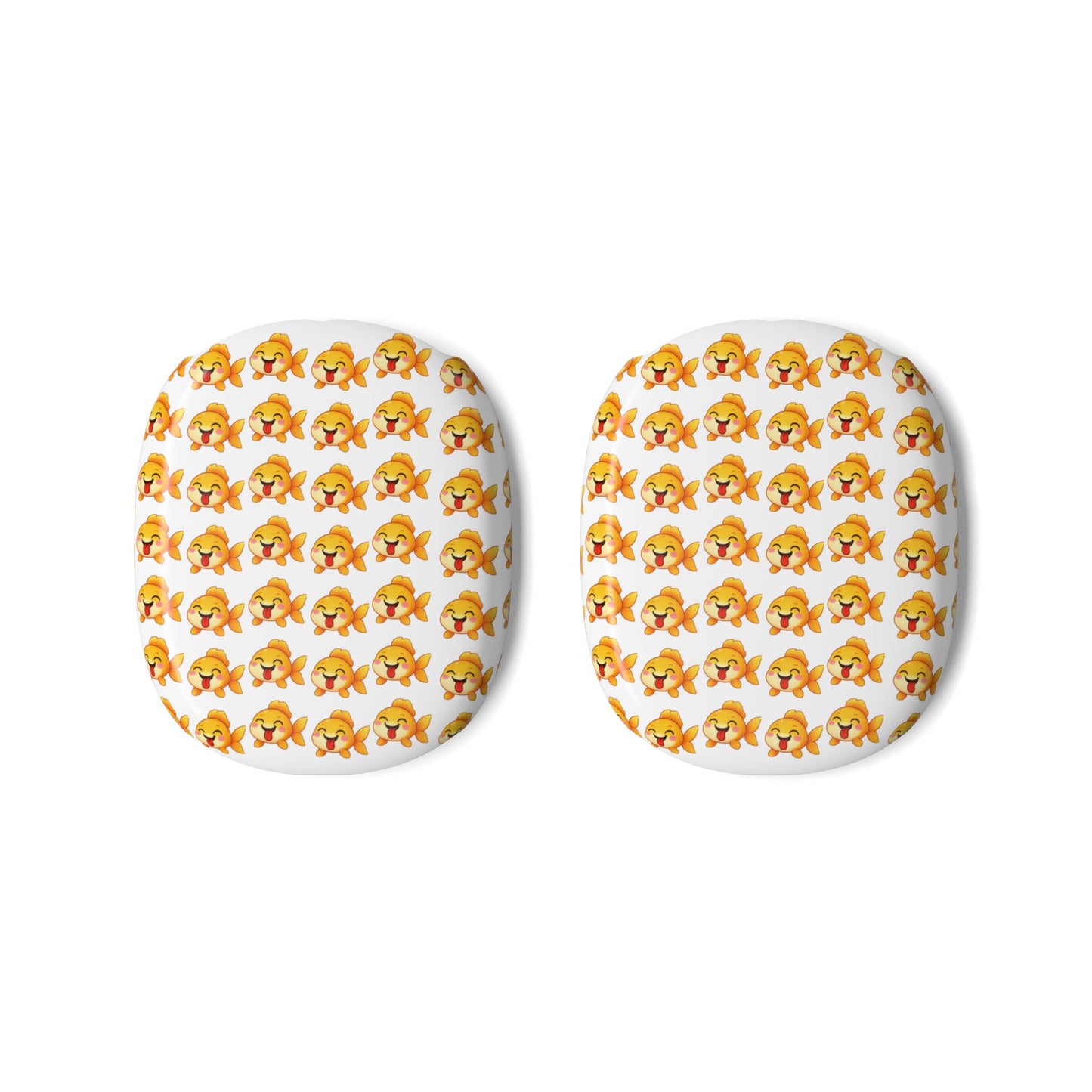 AirPods Max Cases - Cute Goldfish Pattern - Protective Earcup Covers for Pet and Fish Lovers - Fun and Stylish Headphone Accessories