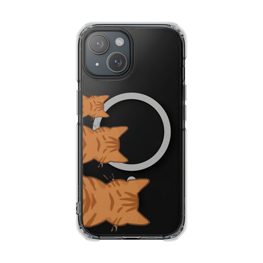 Cat Stack Magnetic | MagSafe® Clear Impact Case