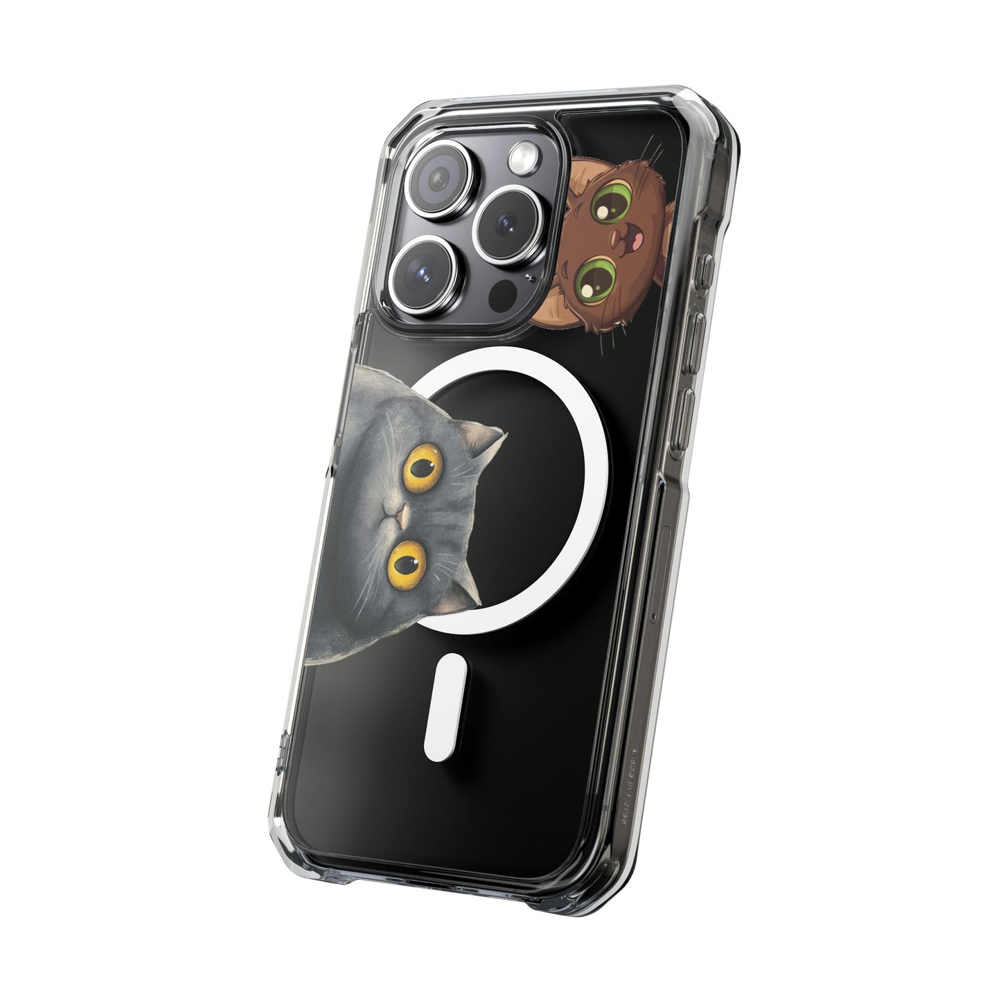 Peek-a-Cat Impact Case | MagSafe® Cute Kitty Design