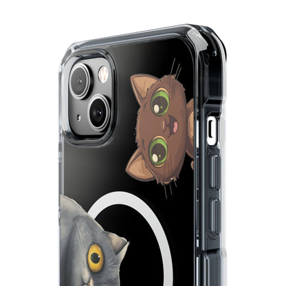 Peek-a-Cat Impact Case | MagSafe® Cute Kitty Design