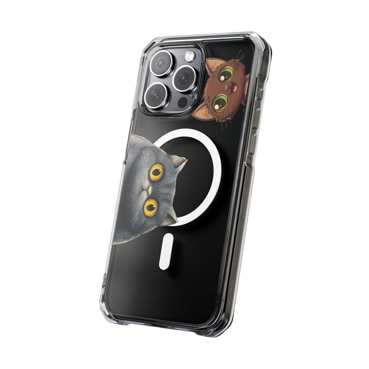 Peek-a-Cat Impact Case | MagSafe® Cute Kitty Design