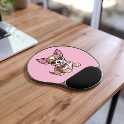 Click in Comfort & Cuteness  | Chihuahua Ergonomic Mouse Pad