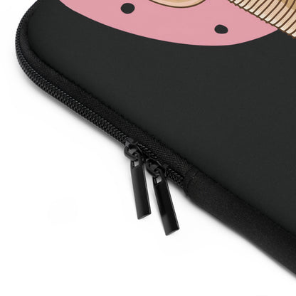 Cute Cat Hugging Scratcher | Laptop Sleeve