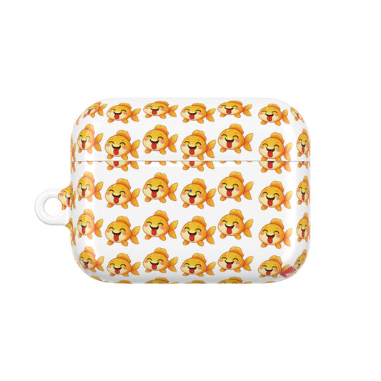 Cute Goldfish AirPods® Case | Protective Fish-Themed Cover for AirPods Pro, Gen 1 & 2 | Funny Orange Fish Pattern | Gift for Pet Lovers