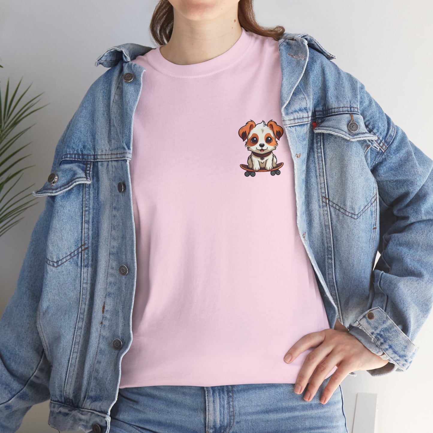 Jack Russell Terrier Skateboard Tee | Minimalist Dog Lovers Shirt