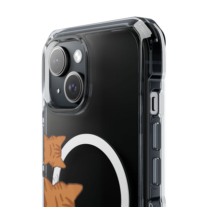 Cat Stack Magnetic | MagSafe® Clear Impact Case