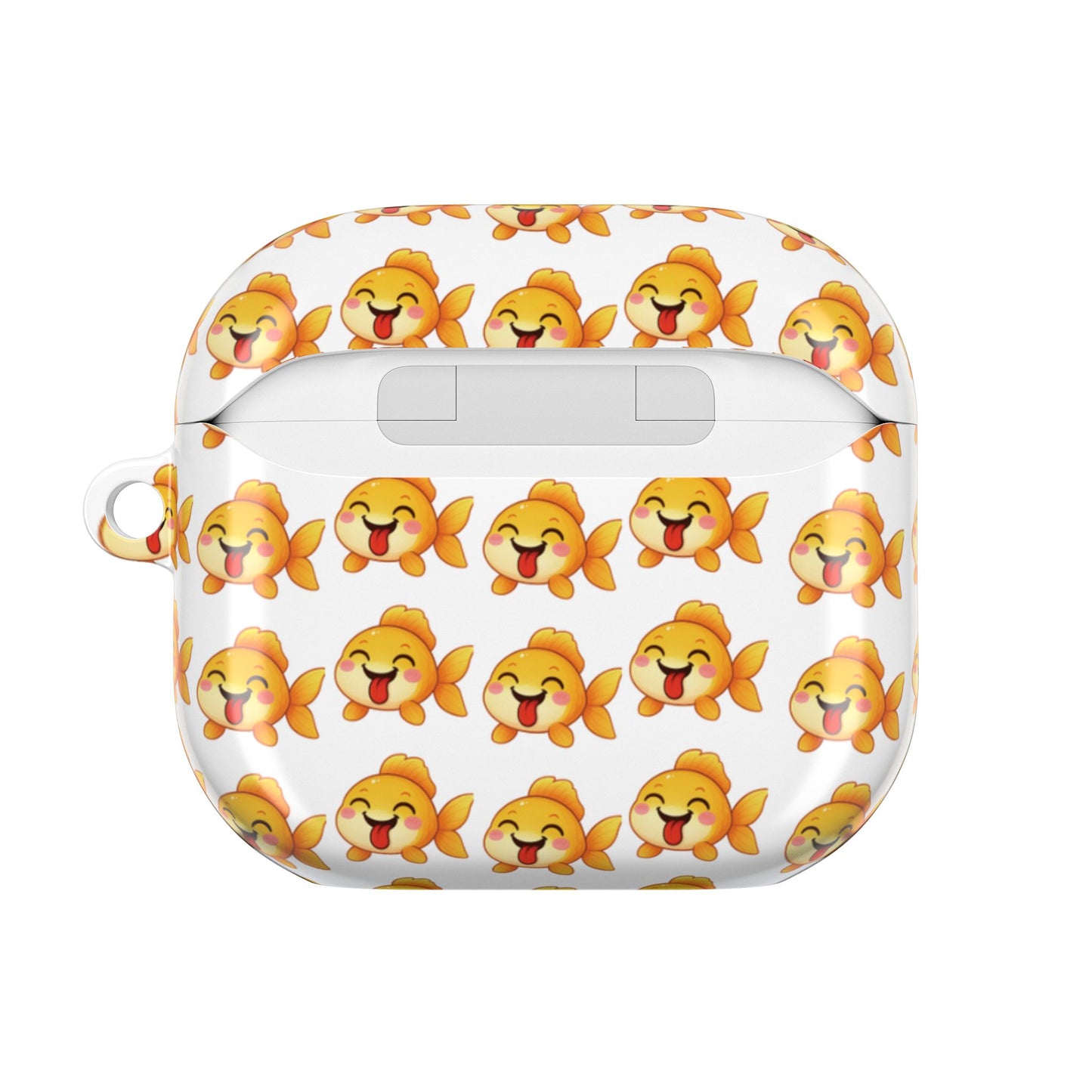 Cute Goldfish AirPods® Case | Protective Fish-Themed Cover for AirPods Pro, Gen 1 & 2 | Funny Orange Fish Pattern | Gift for Pet Lovers