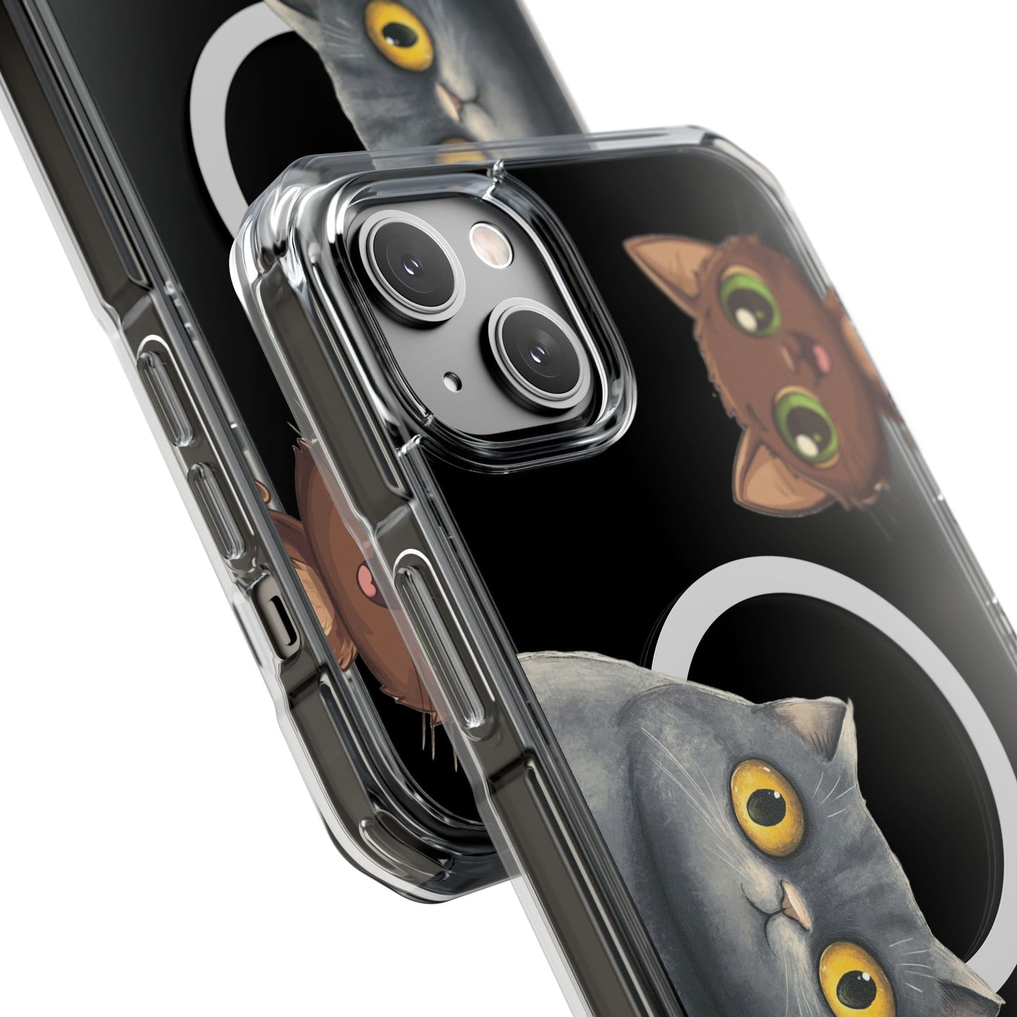 Peek-a-Cat Impact Case | MagSafe® Cute Kitty Design