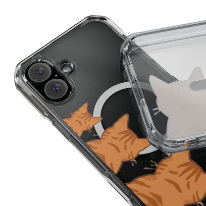 Cat Stack Magnetic | MagSafe® Clear Impact Case
