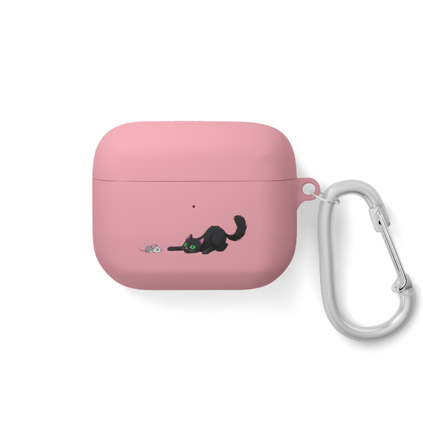 AirPods and AirPods Pro Case Cover - MEOW Cute Green Eyed Cat