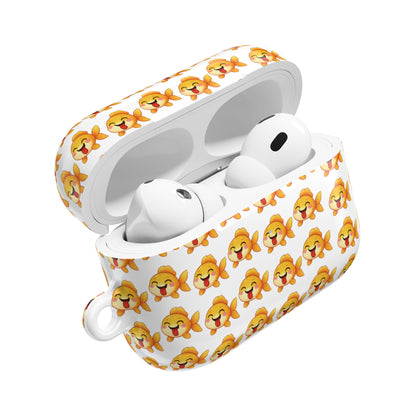 Cute Goldfish AirPods® Case | Protective Fish-Themed Cover for AirPods Pro, Gen 1 & 2 | Funny Orange Fish Pattern | Gift for Pet Lovers