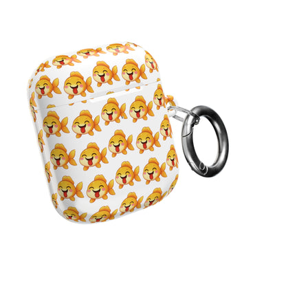 Cute Goldfish AirPods® Case | Protective Fish-Themed Cover for AirPods Pro, Gen 1 & 2 | Funny Orange Fish Pattern | Gift for Pet Lovers