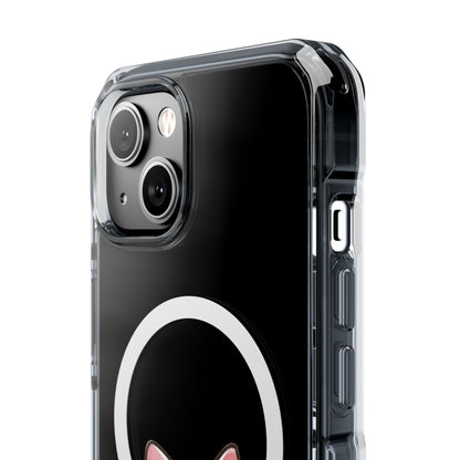 MagSafe® Cat-titude | Magnetic Clear Impact Case | Cute Calico Kitty Design
