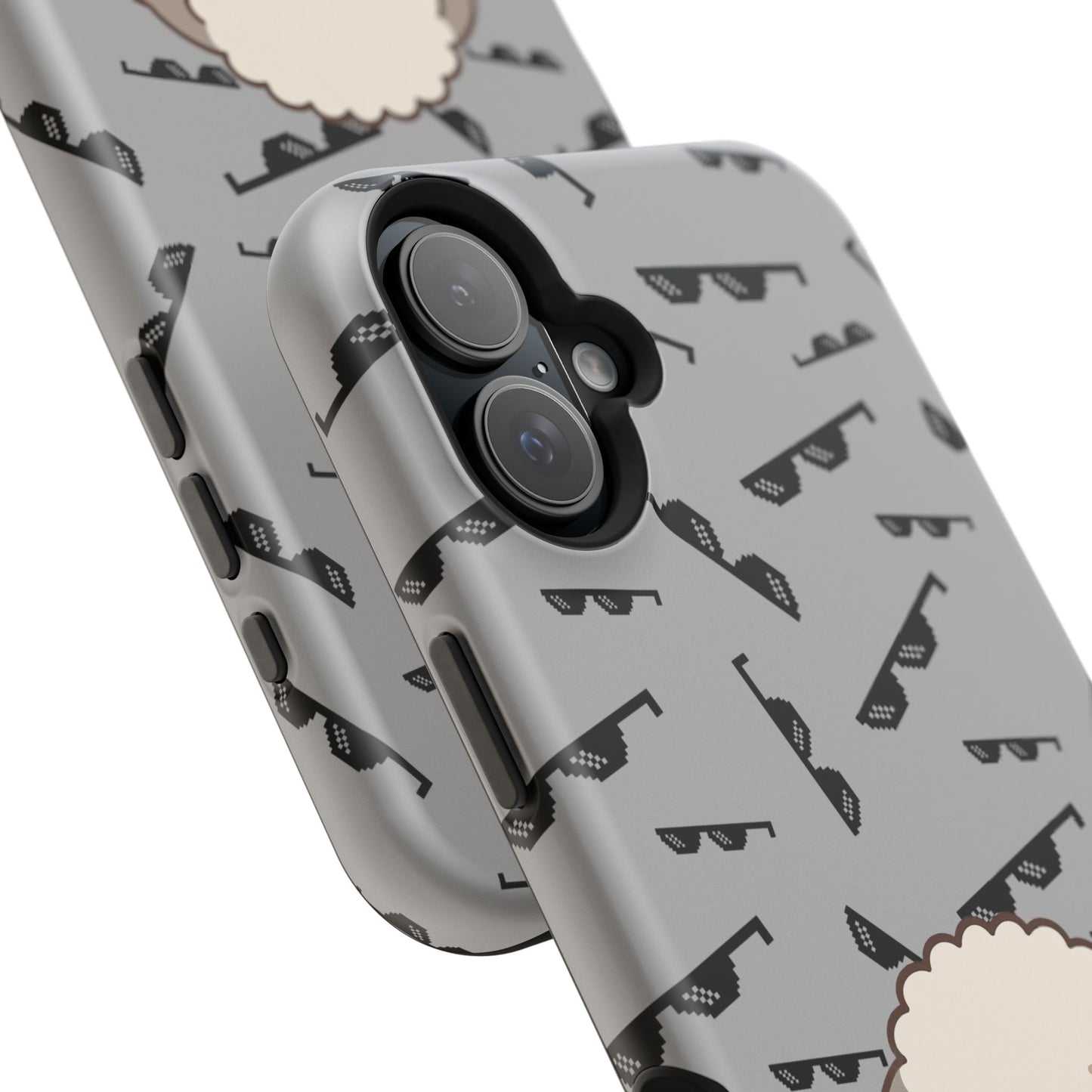 Cute Dog Magnetic Phone Case | Pet Lover Gift | Stylish Tough Cover | Cartoon Dog Print | MagSafe Compatible | Fun Phone Accessory
