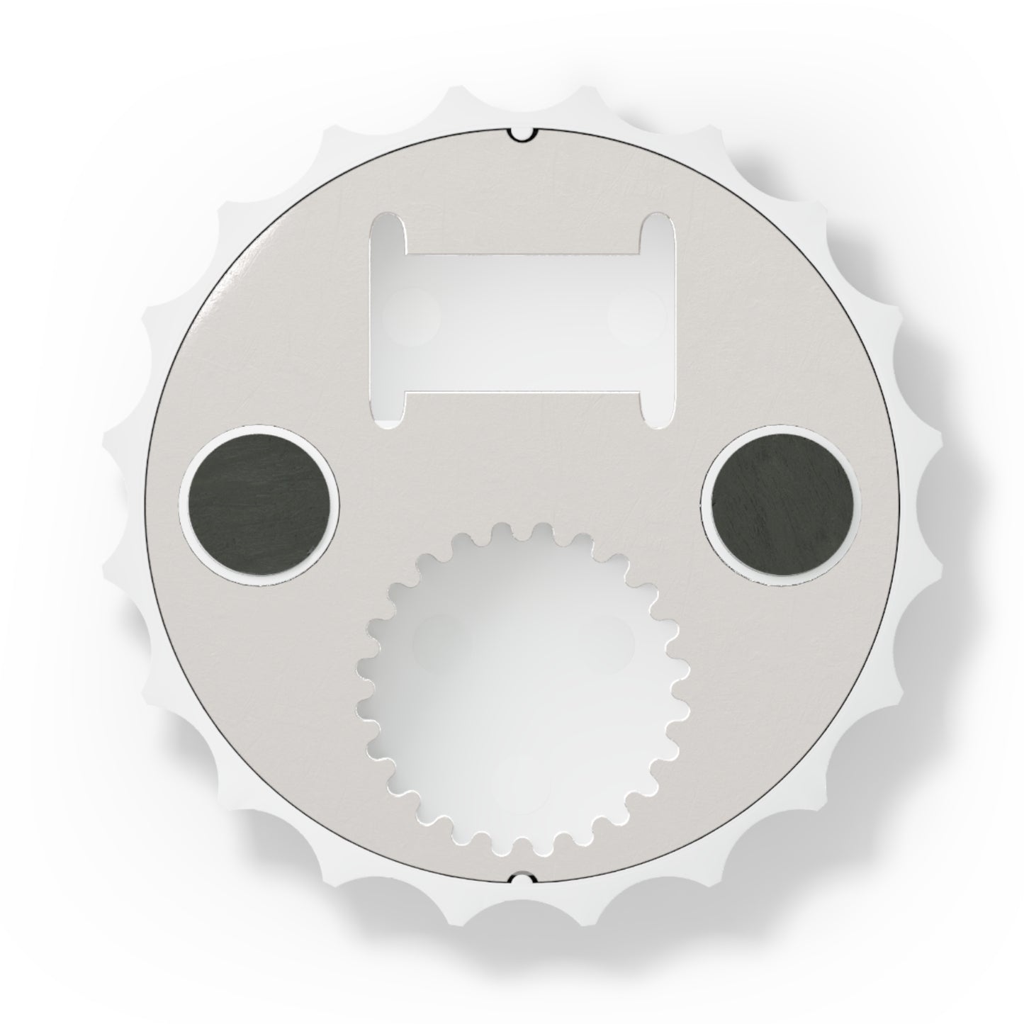Cute Dog Bottle Opener | Magnetic Cap Opener with Cartoon Jack Russell Terrier