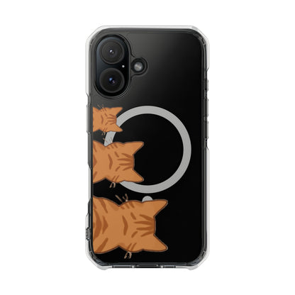 Cat Stack Magnetic | MagSafe® Clear Impact Case