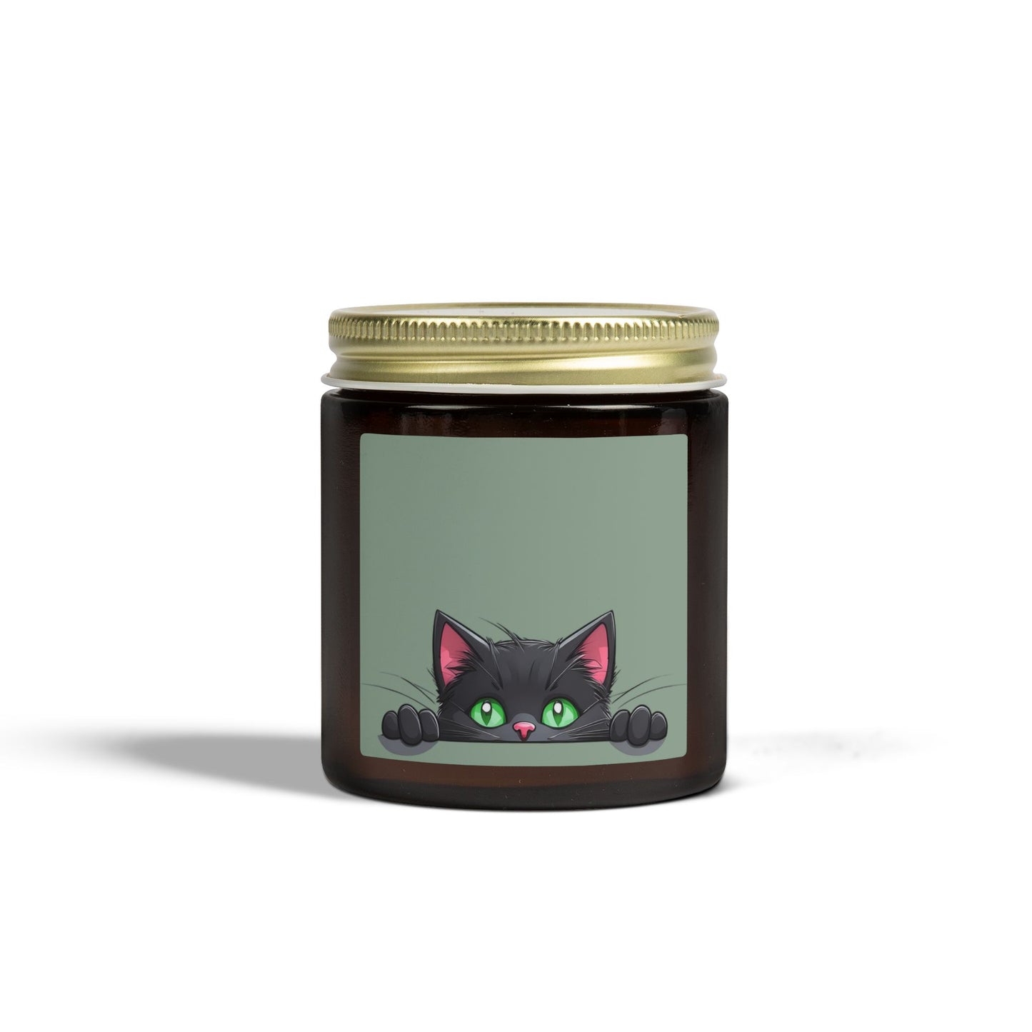 Purrfectly Cozy | Scented Candle with Black Cat Charm