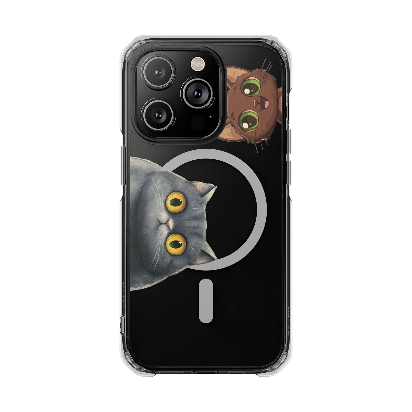 Peek-a-Cat Impact Case | MagSafe® Cute Kitty Design