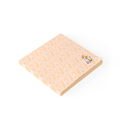 LOVE Post-it® Note Pads with Cute Orange Cat
