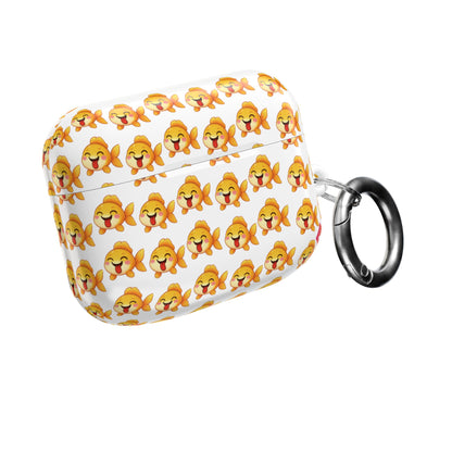 Cute Goldfish AirPods® Case | Protective Fish-Themed Cover for AirPods Pro, Gen 1 & 2 | Funny Orange Fish Pattern | Gift for Pet Lovers