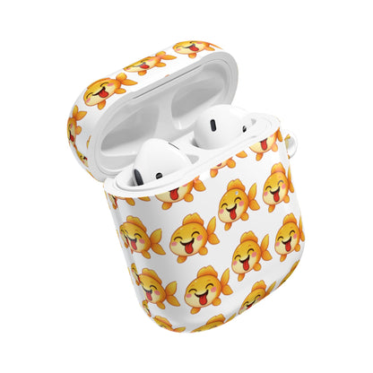 Cute Goldfish AirPods® Case | Protective Fish-Themed Cover for AirPods Pro, Gen 1 & 2 | Funny Orange Fish Pattern | Gift for Pet Lovers