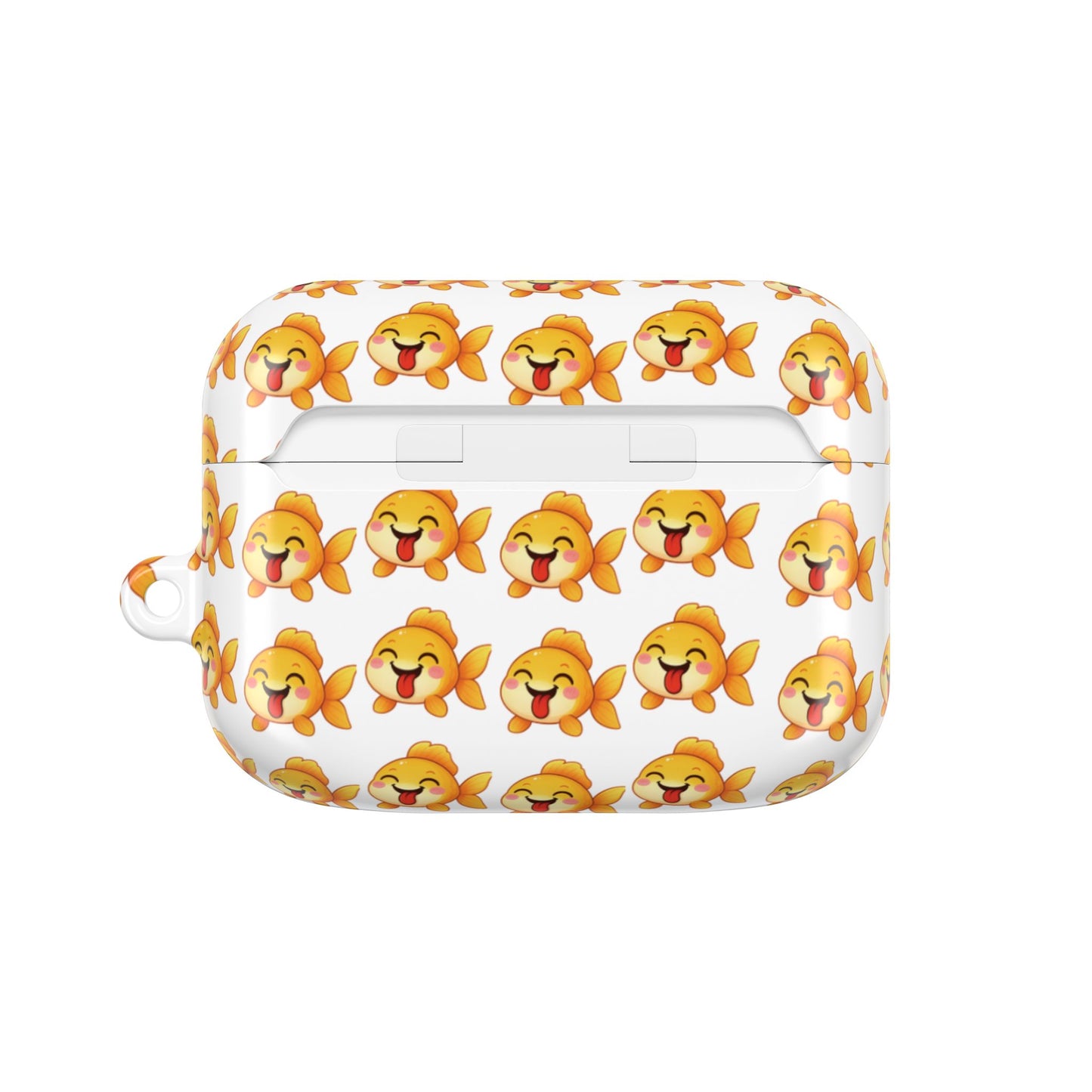 Cute Goldfish AirPods® Case | Protective Fish-Themed Cover for AirPods Pro, Gen 1 & 2 | Funny Orange Fish Pattern | Gift for Pet Lovers