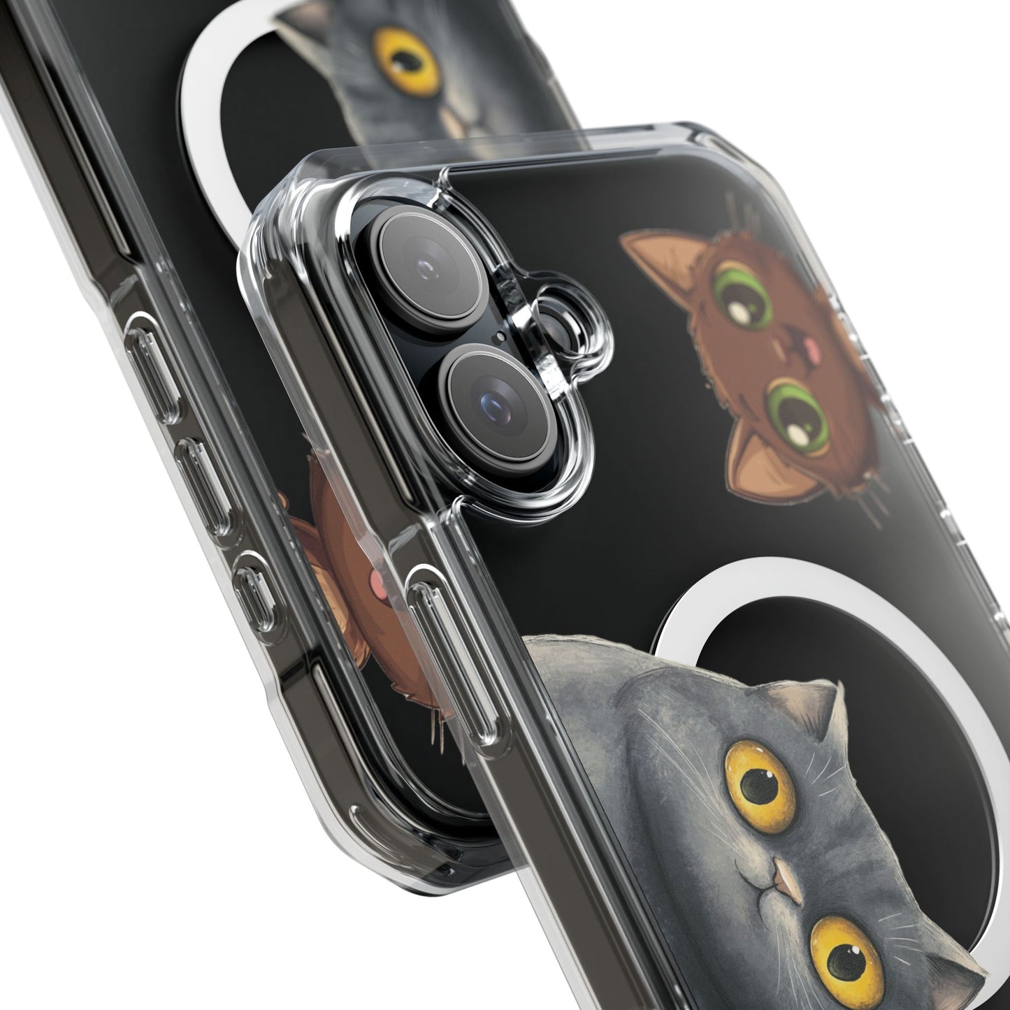 Peek-a-Cat Impact Case | MagSafe® Cute Kitty Design