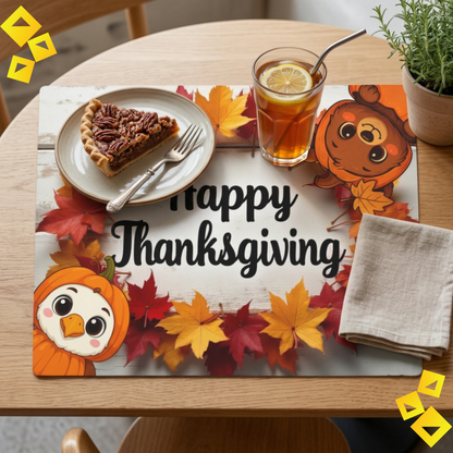 Rustic Fall Dining Placemat