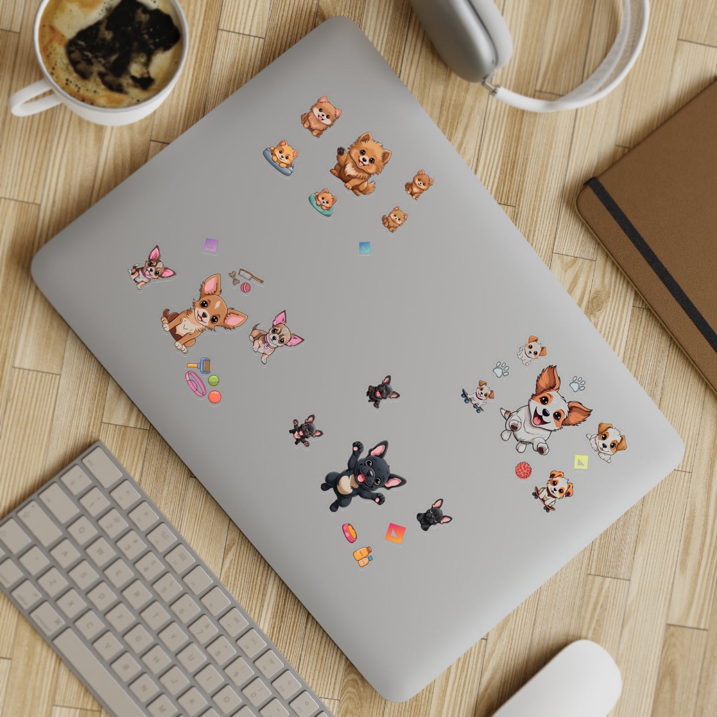 Pocket Pack Puppy Vinyl Stickers