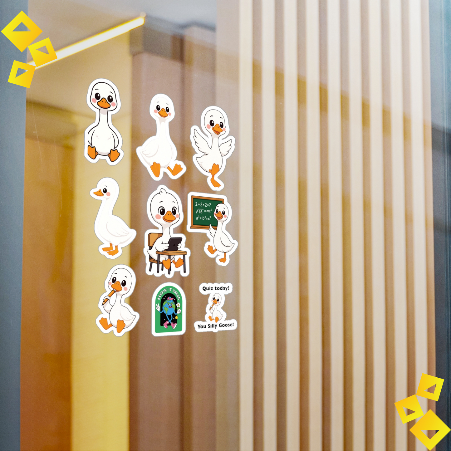 Silly Goose Sticker Sheet
