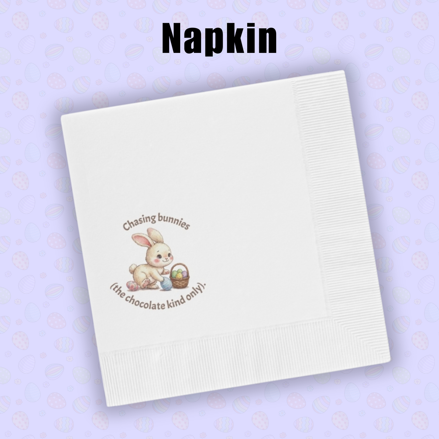Spring Bunny Party Napkins