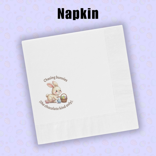 Spring Bunny Party Napkins