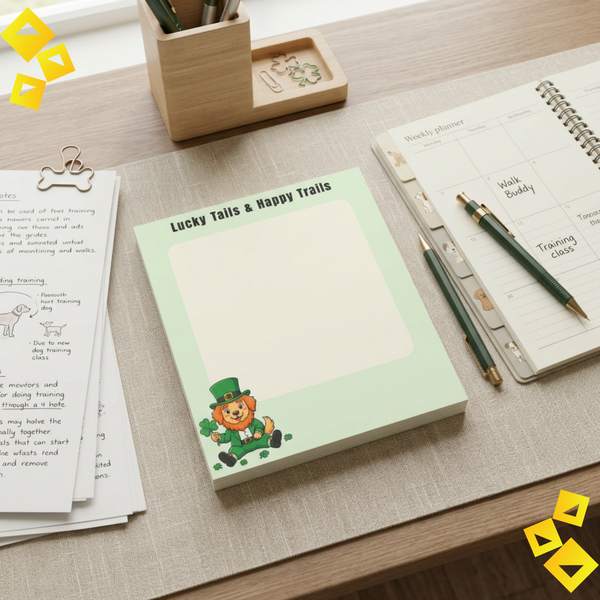 Lucky Lab Sticky Note Pads