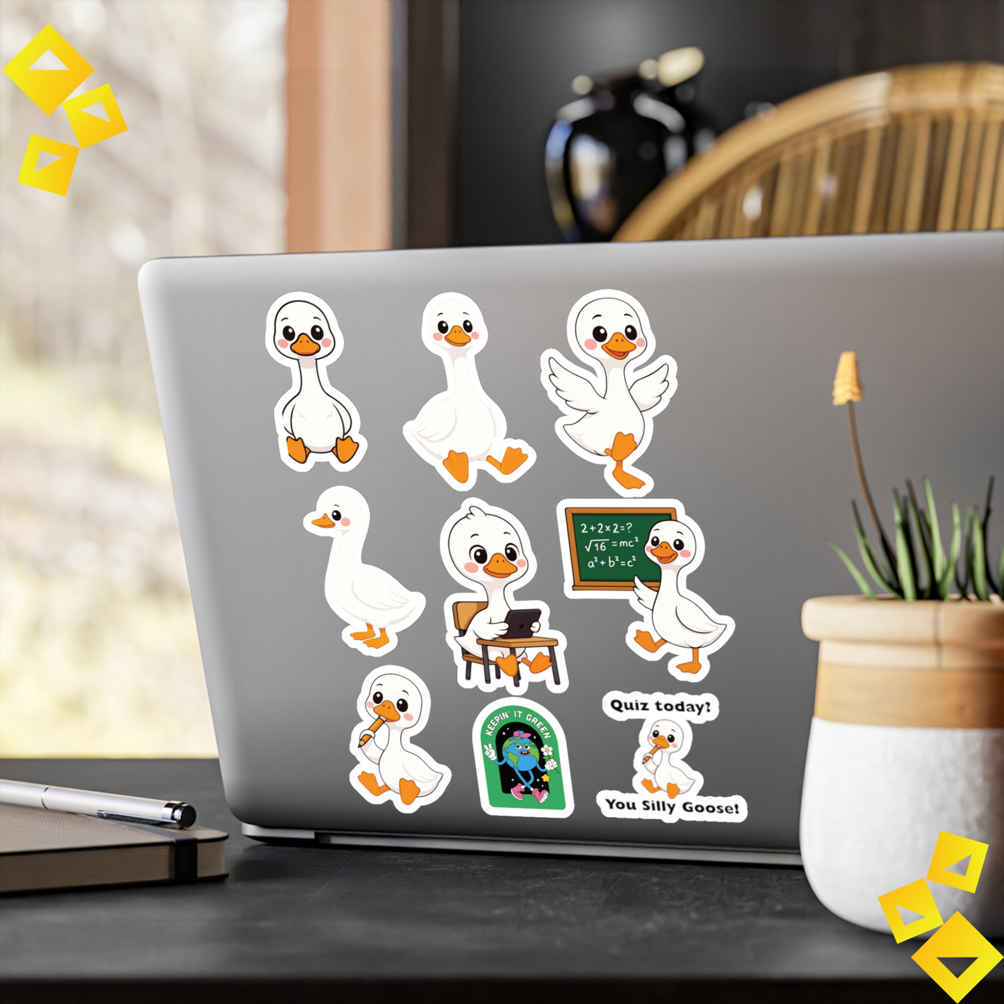 Silly Goose Sticker Sheet