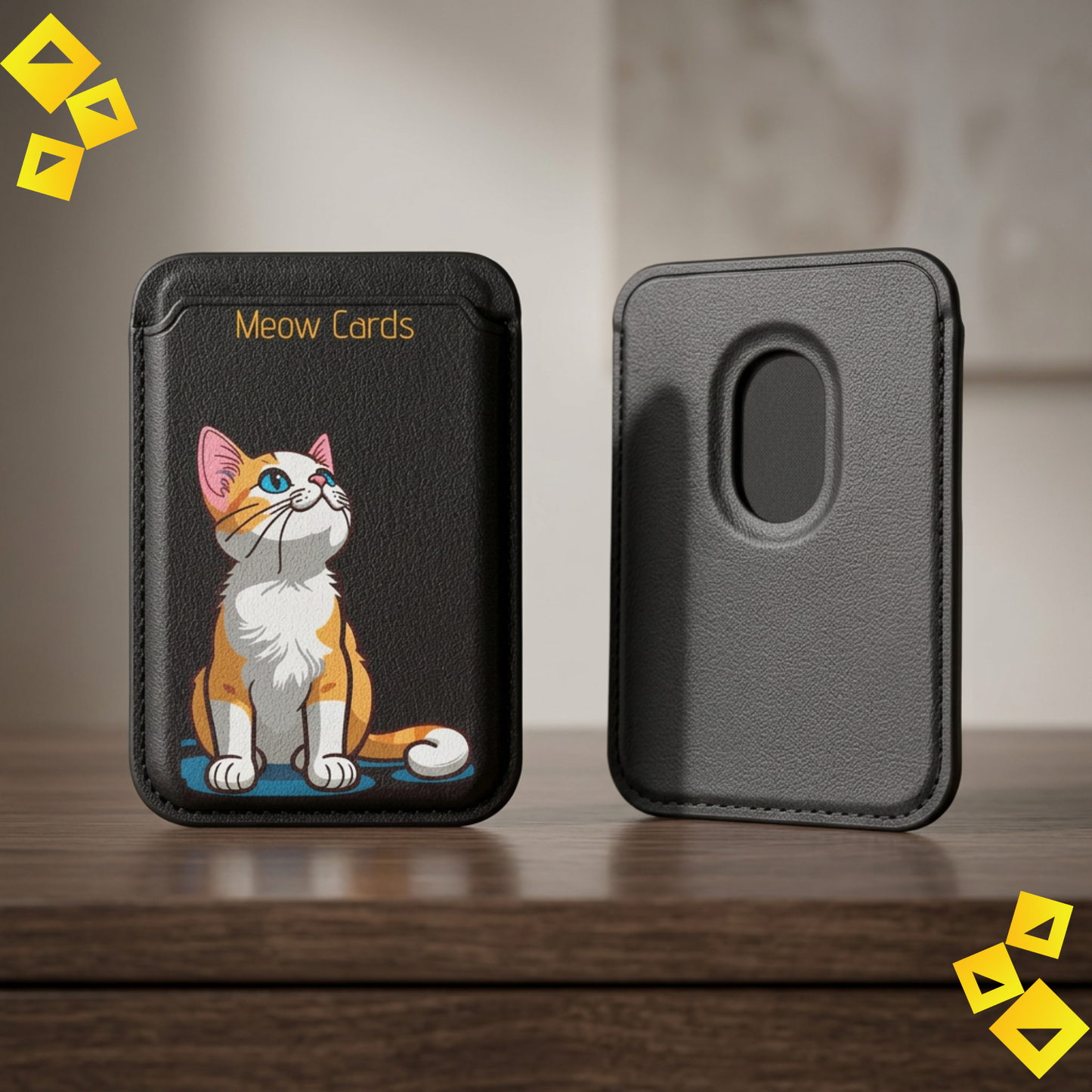 MagSafe Black Cat Card Wallet