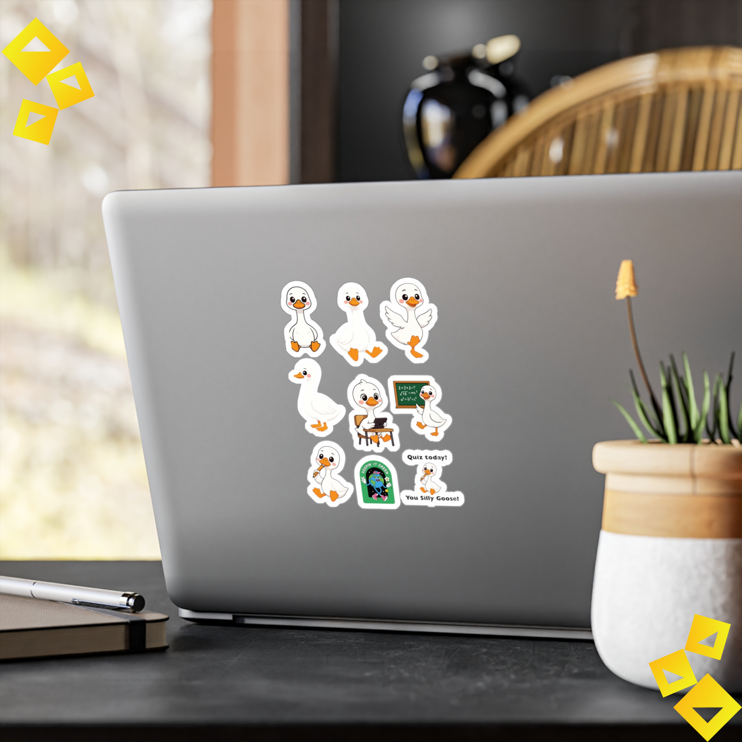 Silly Goose Sticker Sheet
