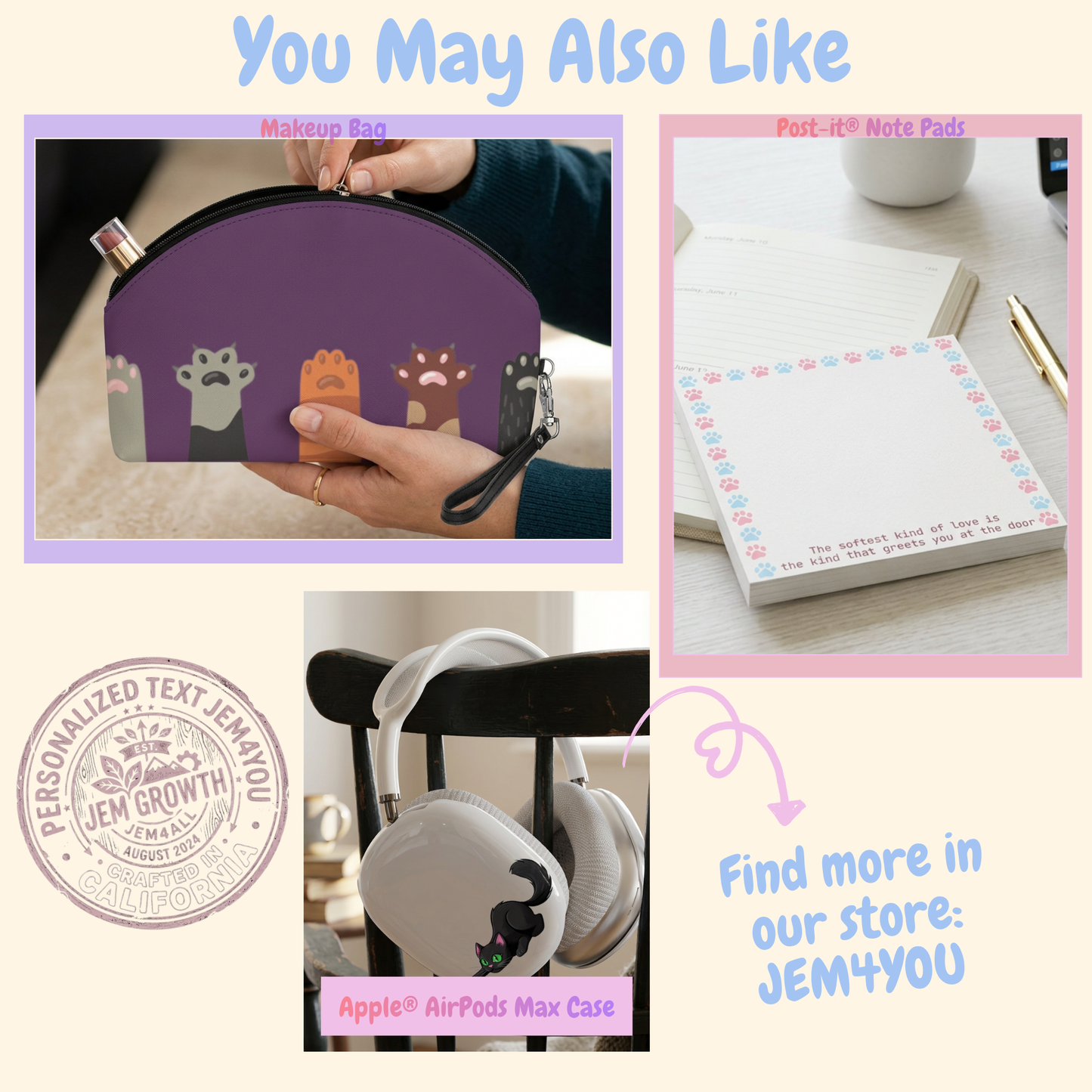 Cute Colorful Cat Illustration Journal